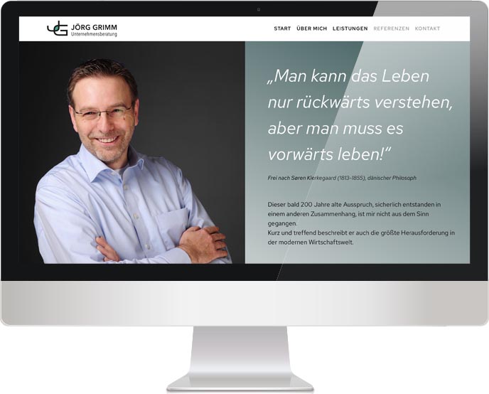 bildschirm grimm unternehmensberatung kiel
